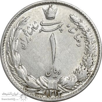 سکه 1 ریال 1313 - MS61 - رضا شاه سکه 1 ریال 1313 - MS61 - رضا شاه