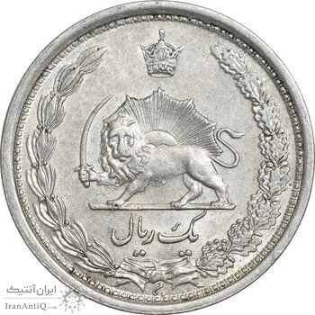 سکه 1 ریال 1313 - MS61 - رضا شاه سکه 1 ریال 1313 - MS61 - رضا شاه