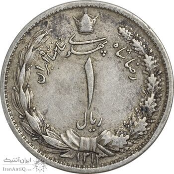سکه 1 ریال 1313 - EF40 - رضا شاه