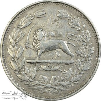 سکه 5000 دینار 1297 - EF40 - ناصرالدین شاه سکه 5000 دینار 1297 - EF40 - ناصرالدین شاه