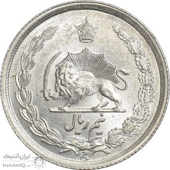 سکه نیم ریال 1314 - MS62 - رضا شاه سکه نیم ریال 1314 - MS62 - رضا شاه