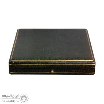 مدال برنز یادبود نخستین دوره شعر فارسی رودکی (با جعبه فابریک) - UNC - محمد رضا شاه