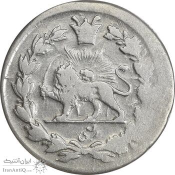 سکه ربعی 1316 خطی - VF30 - مظفرالدین شاه سکه ربعی 1316 خطی - VF30 - مظفرالدین شاه