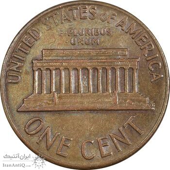 سکه 1 سنت 1967 لینکلن - AU55 - آمریکا