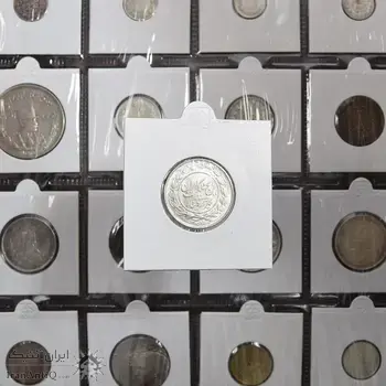 سکه 1000 دینار 1304 رایج - MS62 - رضا شاه