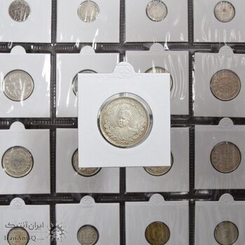 سکه 2000 دینار 1333 تصویری (چرخش 80 درجه) - MS62 - احمد شاه