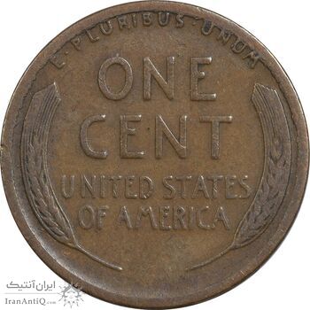 سکه 1 سنت 1941D لینکلن - VF35 - آمریکا