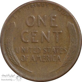 سکه 1 سنت 1948D لینکلن - VF30 - آمریکا