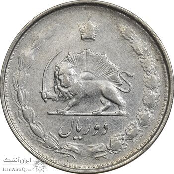 سکه 2 ریال 1327 - VF35 - محمد رضا شاه سکه 2 ریال 1327 - VF35 - محمد رضا شاه