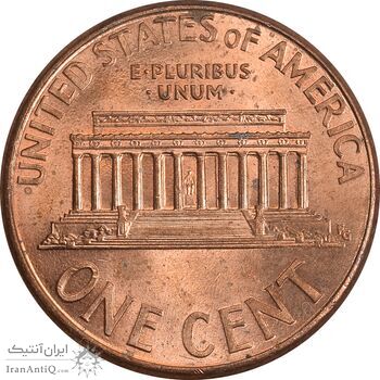 سکه 1 سنت 2001 لینکلن - MS64 - آمریکا