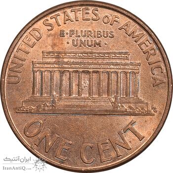 سکه 1 سنت 1999D لینکلن - MS62 - آمریکا