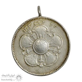 مدال نقره ثور 1303 - VF - رضا شاه