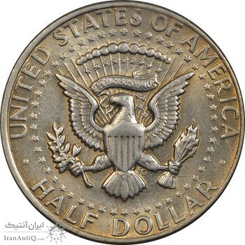 سکه نیم دلار 1971D کندی - AU55 - آمریکا