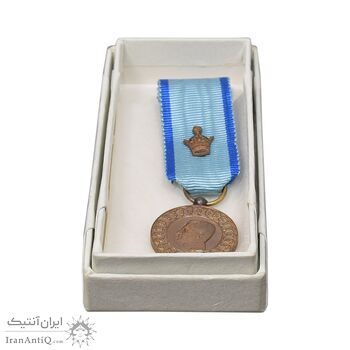 مدال یادبود آویزی بیست و پنجمین سده (شب) - UNC - محمد رضا شاه