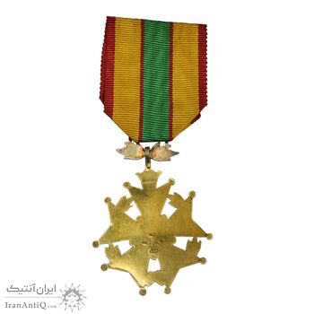 نشان خدمت شهربانی درجه دو (ضرب سوئد) - AU - محمد رضا شاه