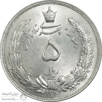 سکه 5 ریال 1310 - MS63 - رضا شاه سکه 5 ریال 1310 - MS63 - رضا شاه