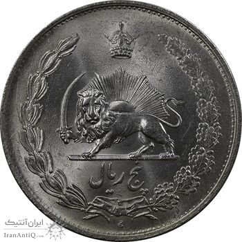 سکه 5 ریال 1310 - MS63 - رضا شاه سکه 5 ریال 1310 - MS63 - رضا شاه