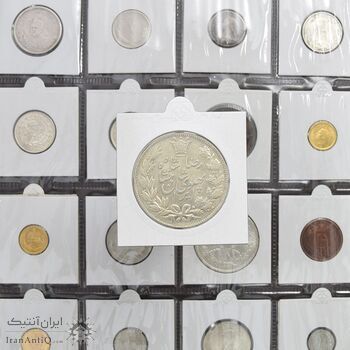 سکه 5000 دینار 1306 خطی - MS63 - رضا شاه سکه 5000 دینار 1306 خطی - MS63 - رضا شاه