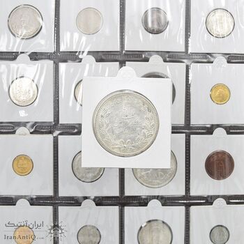 سکه 5000 دینار 1320 خطی - MS64 - مظفرالدین شاه سکه 5000 دینار 1320 خطی - MS64 - مظفرالدین شاه