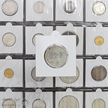 سکه 2000 دینار 1323 تصویری - EF45 - مظفرالدین شاه سکه 2000 دینار 1323 تصویری - EF45 - مظفرالدین شاه