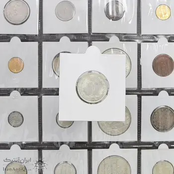 سکه 1 ریال 1313 (چرخش 85 درجه) - MS63 - رضا شاه