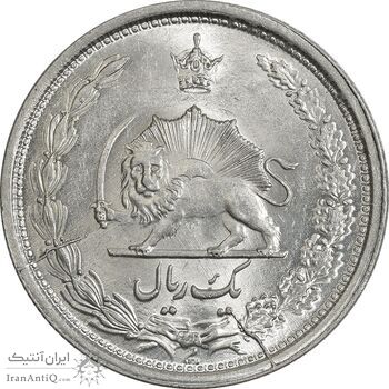 سکه 1 ریال 1313 (3 تاریخ کوچک) - MS62 - رضا شاه سکه 1 ریال 1313 (3 تاریخ کوچک) - MS62 - رضا شاه