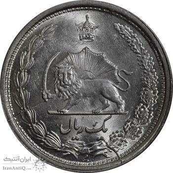 سکه 1 ریال 1313 (3 تاریخ کوچک) - MS62 - رضا شاه سکه 1 ریال 1313 (3 تاریخ کوچک) - MS62 - رضا شاه