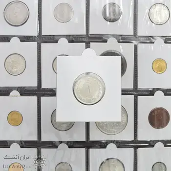 سکه 1 ریال 1313 (3 تاریخ کوچک) - MS62 - رضا شاه