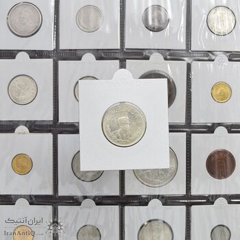 سکه 1000 دینار 1307 تصویری - MS64 - رضا شاه