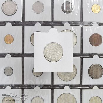 سکه 1000 دینار 1306 خطی - MS64 - رضا شاه