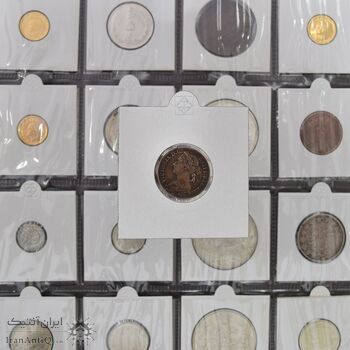 سکه 1 فارتینگ 1884 ویکتوریا - EF45 - انگلستان