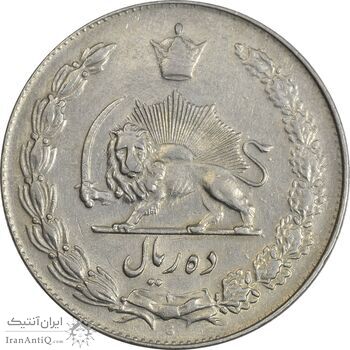 سکه 10 ریال 1340 - EF40 - محمد رضا شاه