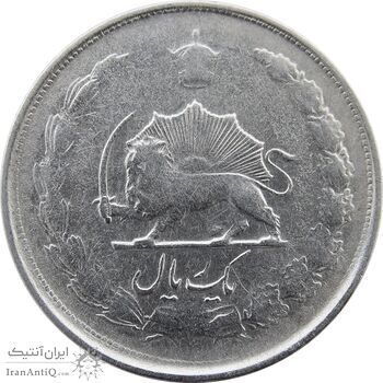 سکه 1 ریال 1325 - F - محمد رضا شاه
