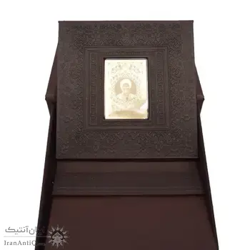 لوح یادبود طلا امام خمینی (بانک ملت) - UNC - جمهوری اسلامی