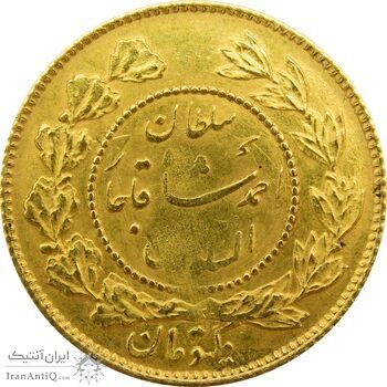 سکه طلا 1 تومان تصویری 1335 - AU58 - احمد شاه سکه طلا 1 تومان تصویری 1335 - AU58 - احمد شاه