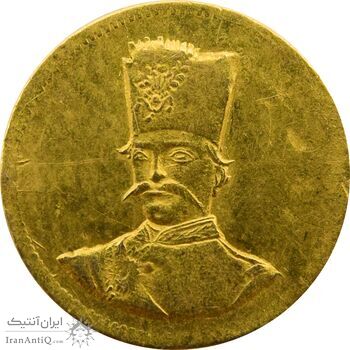 سکه طلا 2000 دینار 1297 - MS62 - ناصرالدین شاه