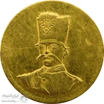 سکه طلا 2000 دینار 1297 - MS62 - ناصرالدین شاه