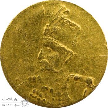 سکه طلا 2000 دینار تصویری (بدون تاریخ) - MS62 - مظفرالدین شاه