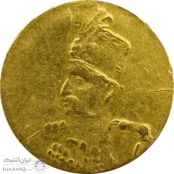 سکه طلا 2000 دینار تصویری (بدون تاریخ) - MS62 - مظفرالدین شاه