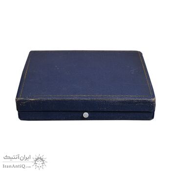 مدال بزرگداشت هزارمین سالروز فردوسی 1313 (با جعبه فابریک) - AU - رضا شاه