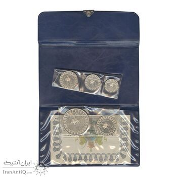 مدال های نقره سری جشنهای 2500 ساله شاهنشاهی - PF61 - محمد رضا شاه