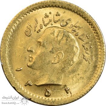 سکه طلا ربع پهلوی 1352 - MS63 - محمد رضا شاه