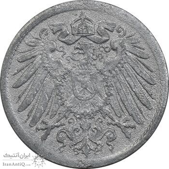 سکه 10 فینیگ 1918 ویلهلم دوم - VF35 - آلمان