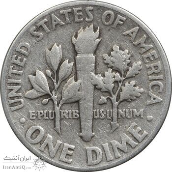 سکه 1 دایم 1948 روزولت - EF40 - آمریکا سکه 1 دایم 1948 روزولت - EF40 - آمریکا