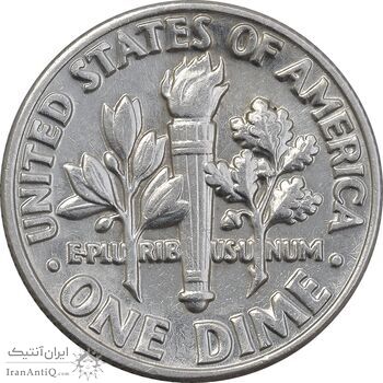 سکه 1 دایم 1984P روزولت - MS62 - آمریکا سکه 1 دایم 1984P روزولت - MS62 - آمریکا