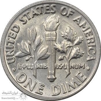 سکه 1 دایم 1984P روزولت - MS63 - آمریکا سکه 1 دایم 1984P روزولت - MS63 - آمریکا