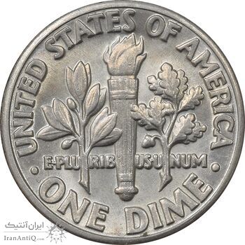 سکه 1 دایم 1984D روزولت - MS61 - آمریکا سکه 1 دایم 1984D روزولت - MS61 - آمریکا