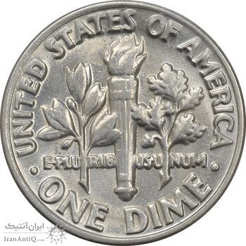 سکه 1 دایم 1983P روزولت - MS62 - آمریکا سکه 1 دایم 1983P روزولت - MS62 - آمریکا