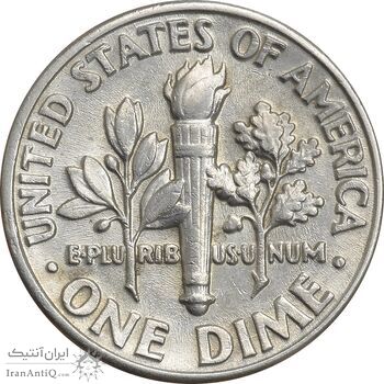 سکه 1 دایم 1988D روزولت - MS61 - آمریکا