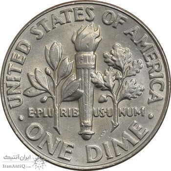 سکه 1 دایم 2002D روزولت - MS62 - آمریکا